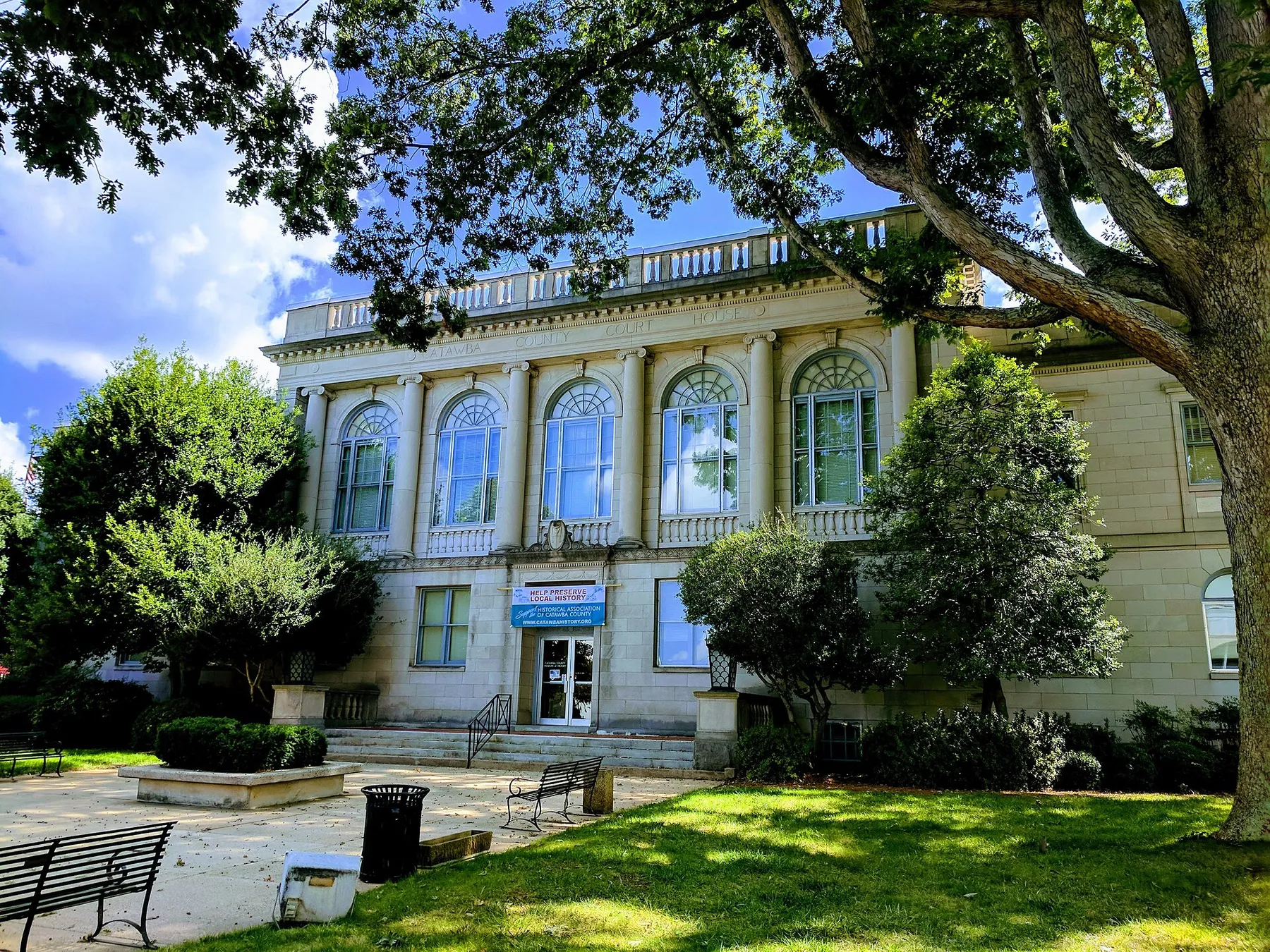 The 1924 Catawba County Courthouse in Newton, NC